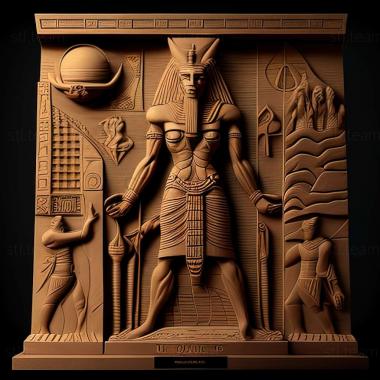 3D model Luxor Amun Rising game (STL)